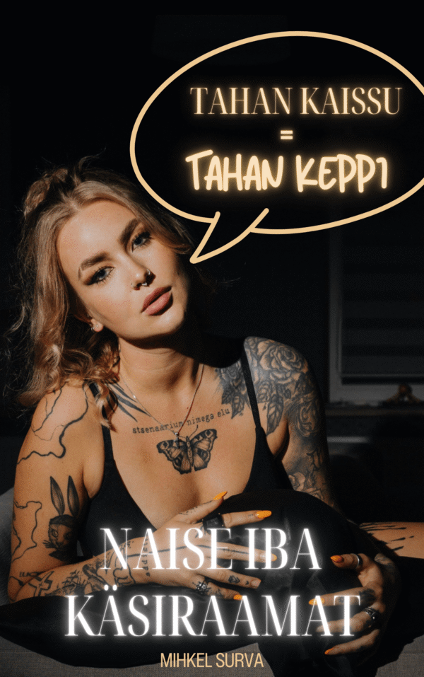 Naise Iba Käsiraamat autori signatuuriga